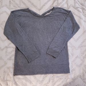 Lattice Back Sweater Sz. Small